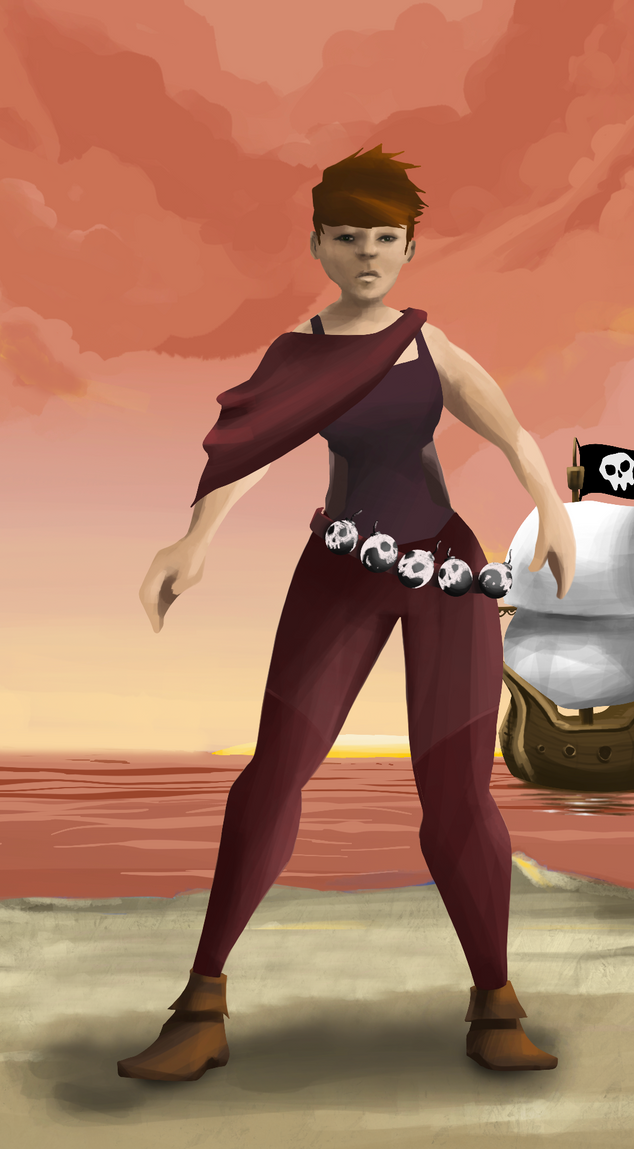 AlgoSeas Pirate #29729 NFT on Algorand