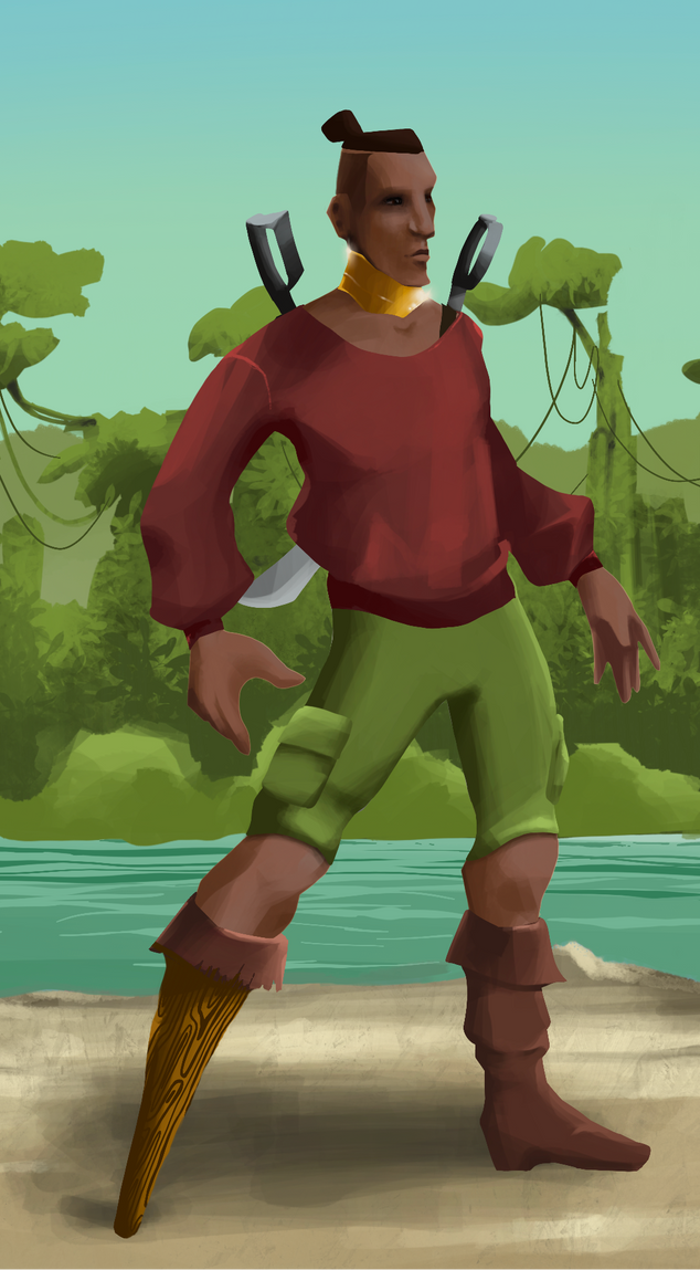 AlgoSeas Pirate #29735 NFT on Algorand