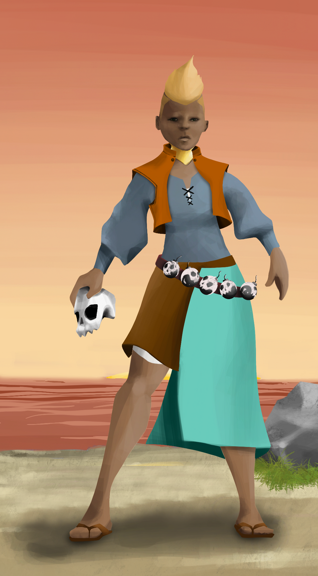 AlgoSeas Pirate #29736 NFT on Algorand