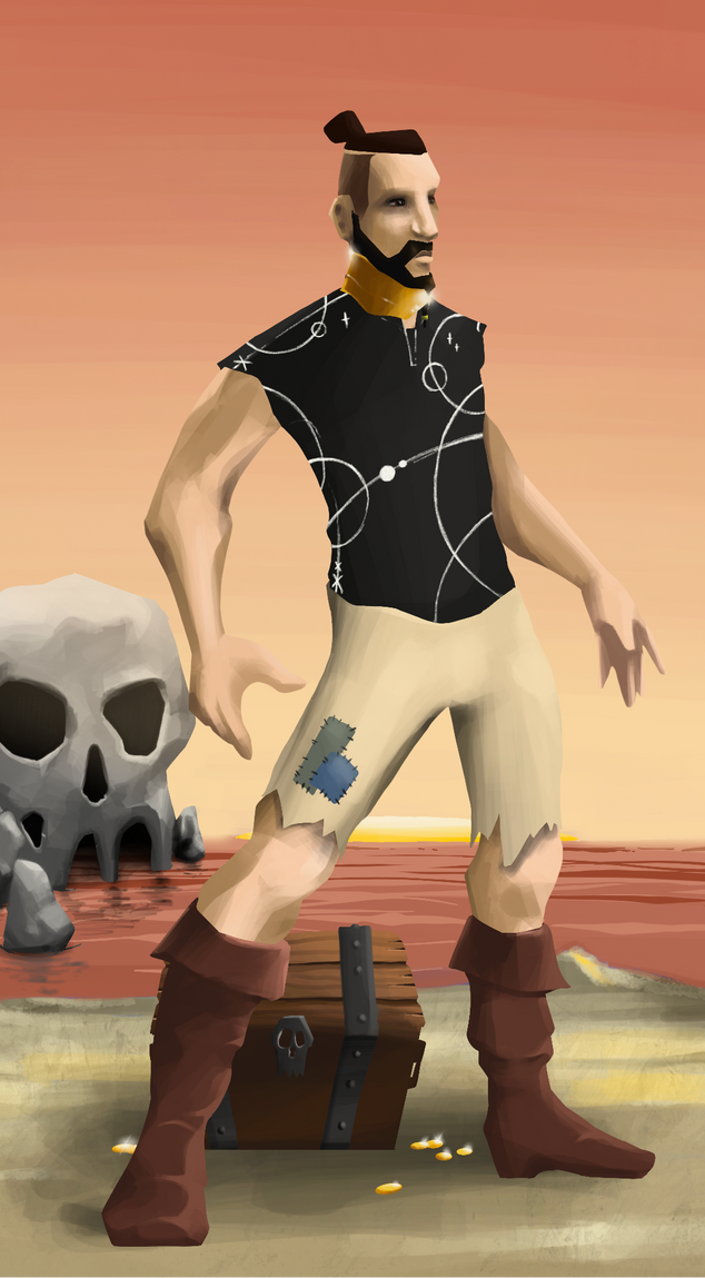 AlgoSeas Pirate #29771 NFT on Algorand