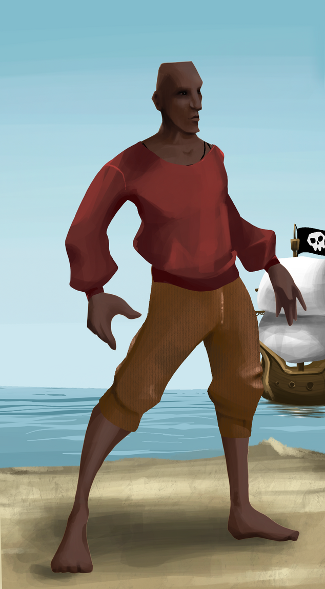 AlgoSeas Pirate #29781 NFT on Algorand