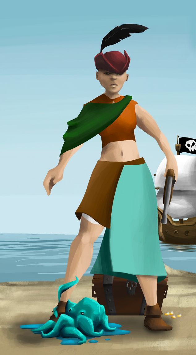 AlgoSeas Pirate #29783 NFT on Algorand