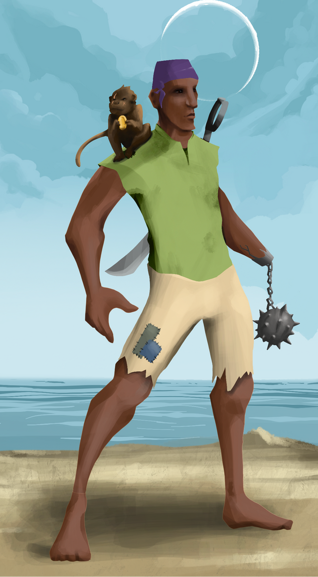 AlgoSeas Pirate #29786 NFT on Algorand