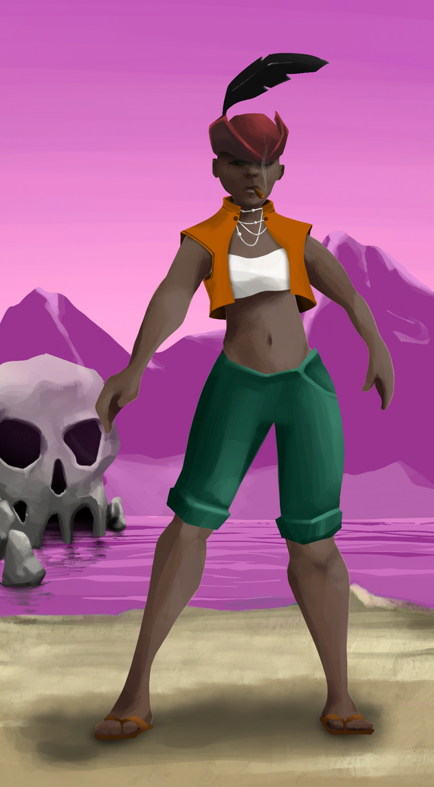 AlgoSeas Pirate #29791 NFT on Algorand