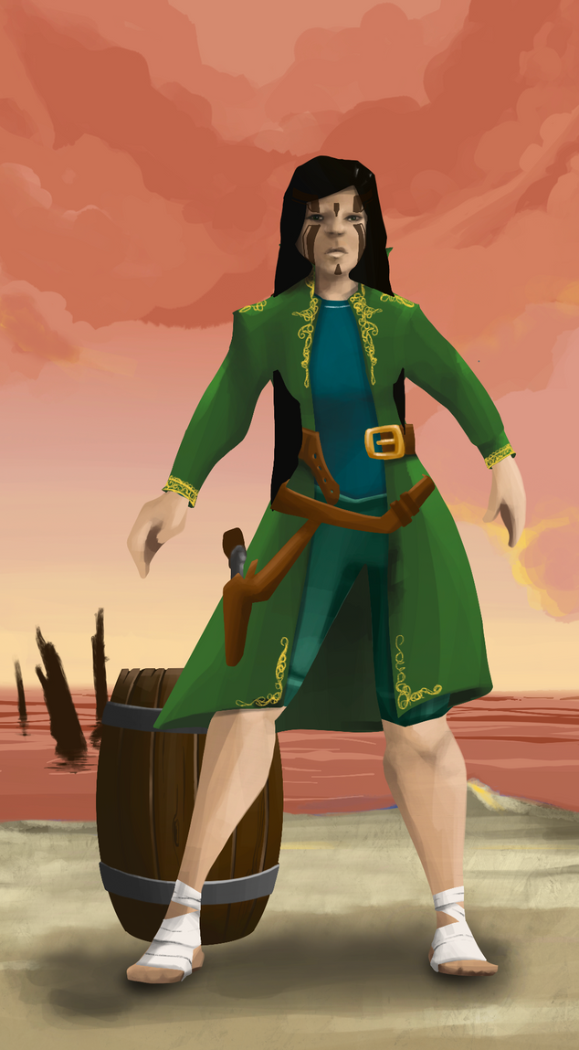 AlgoSeas Pirate #29795 NFT on Algorand