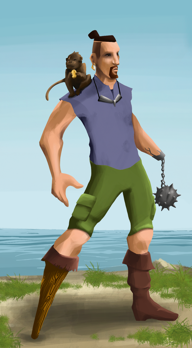 AlgoSeas Pirate #29796 NFT on Algorand