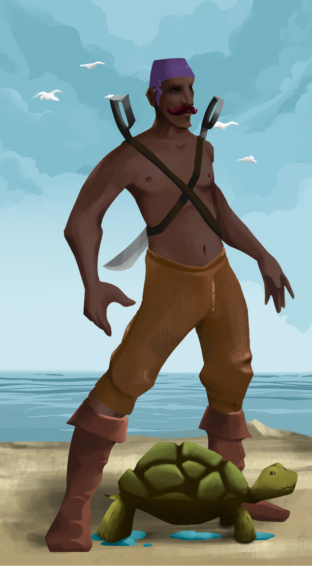 AlgoSeas Pirate #29803 NFT on Algorand