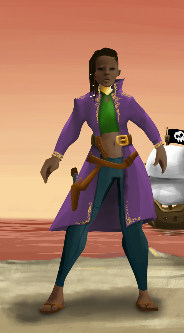 AlgoSeas Pirate #29804 NFT on Algorand