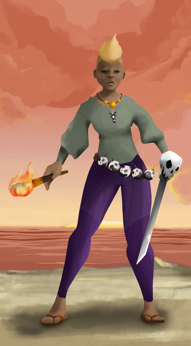 AlgoSeas Pirate #29809 NFT on Algorand