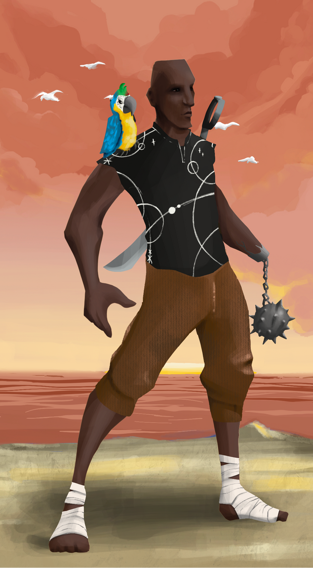 AlgoSeas Pirate #29825 NFT on Algorand