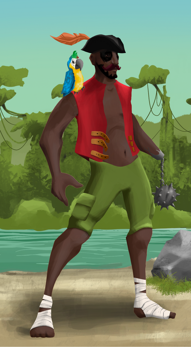 AlgoSeas Pirate #29826 NFT on Algorand