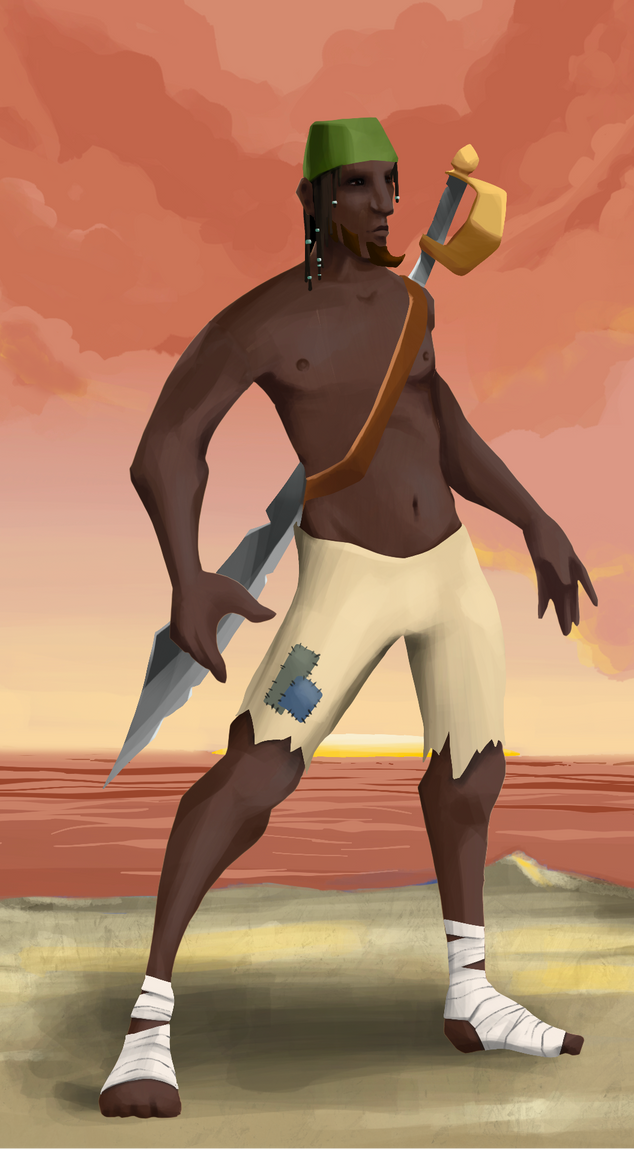 AlgoSeas Pirate #29828 NFT on Algorand