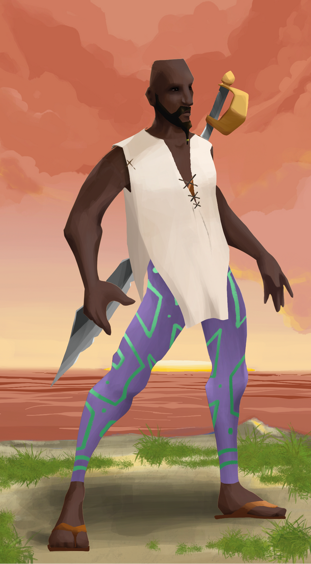 AlgoSeas Pirate #29830 NFT on Algorand