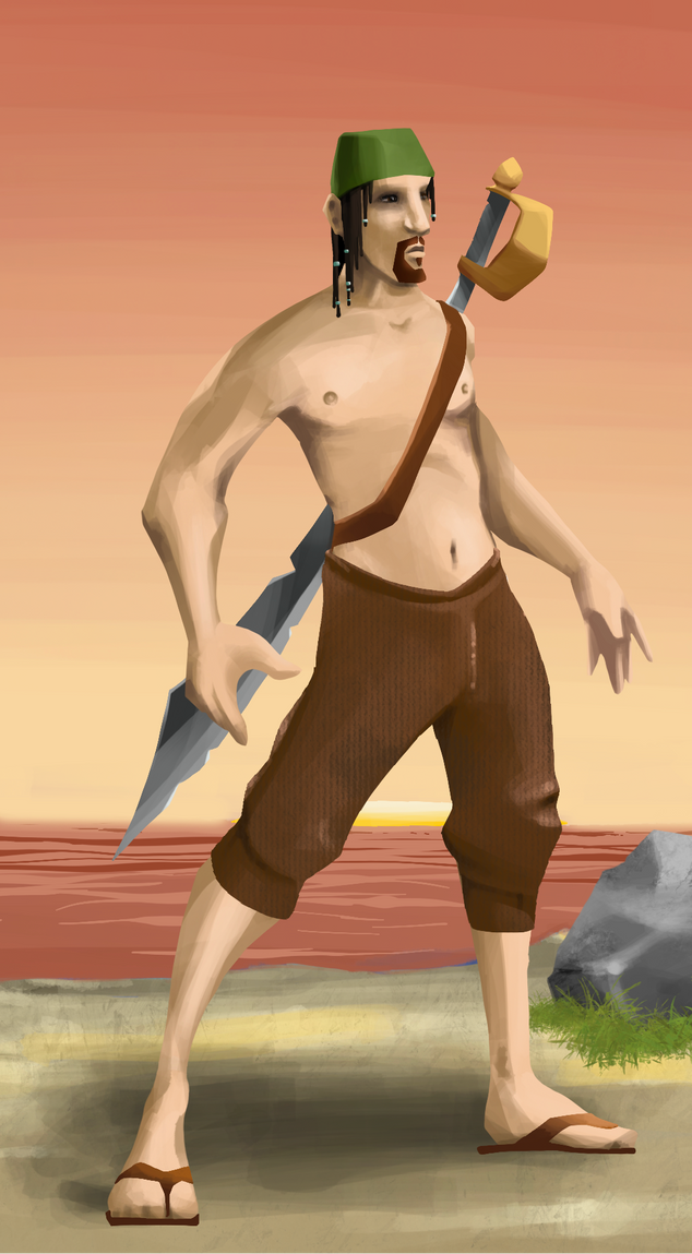 AlgoSeas Pirate #29834 NFT on Algorand