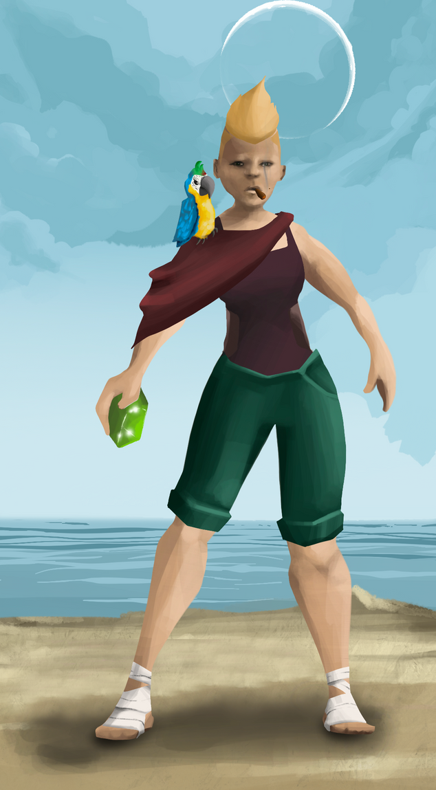 AlgoSeas Pirate #29837 NFT on Algorand