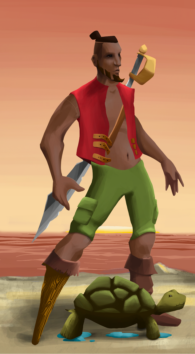 AlgoSeas Pirate #29846 NFT on Algorand