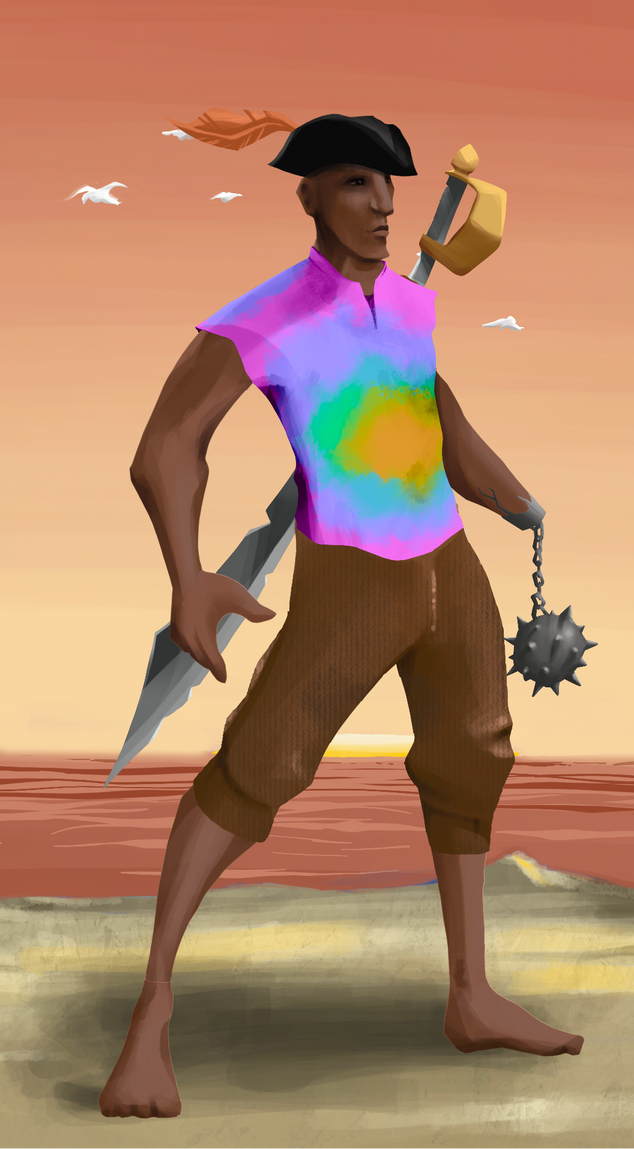 AlgoSeas Pirate #29869 NFT on Algorand