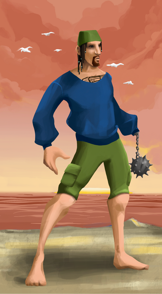 AlgoSeas Pirate #29873 NFT on Algorand