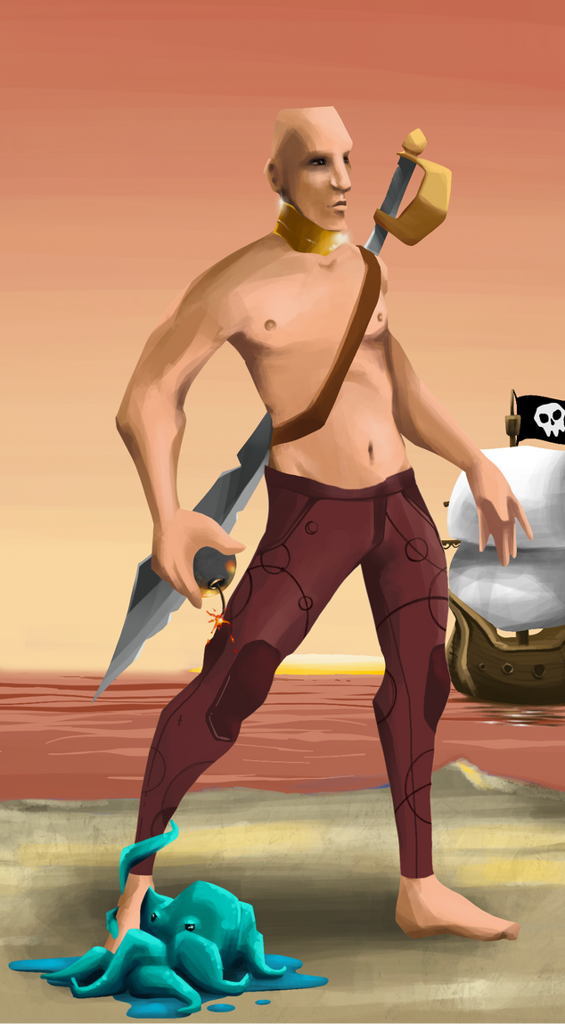 AlgoSeas Pirate #29879 NFT on Algorand