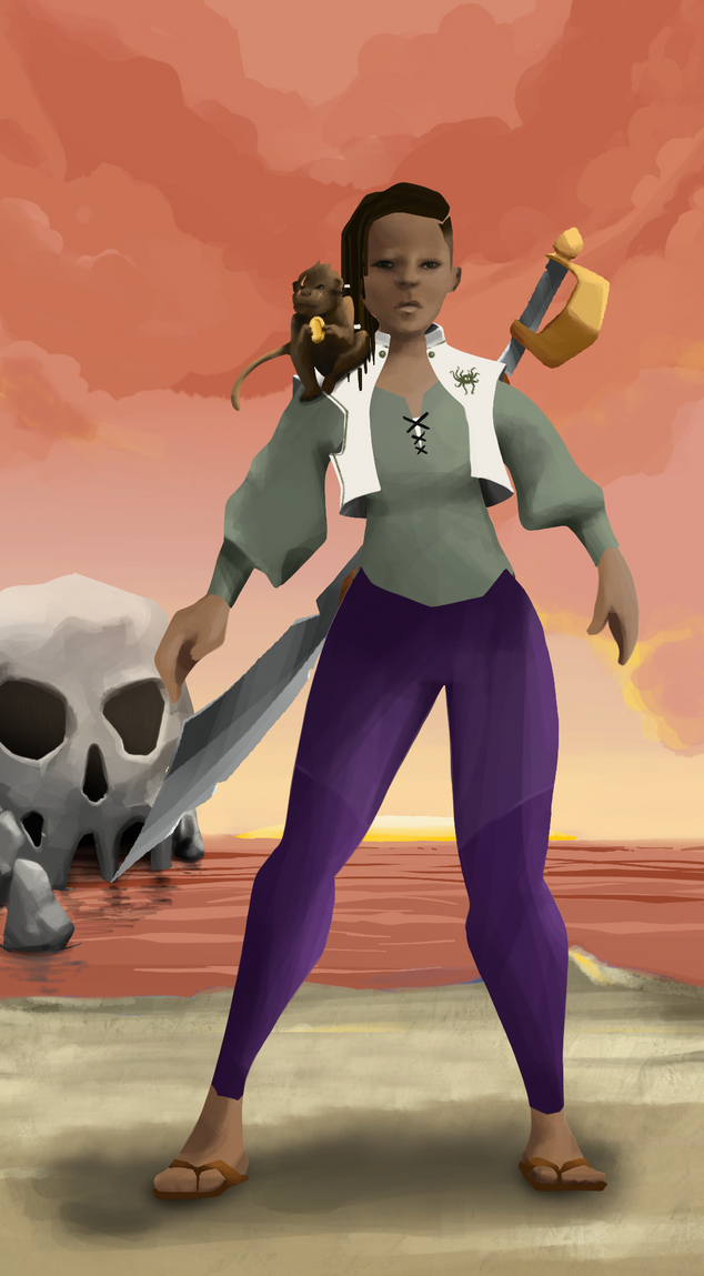 AlgoSeas Pirate #29885 NFT on Algorand