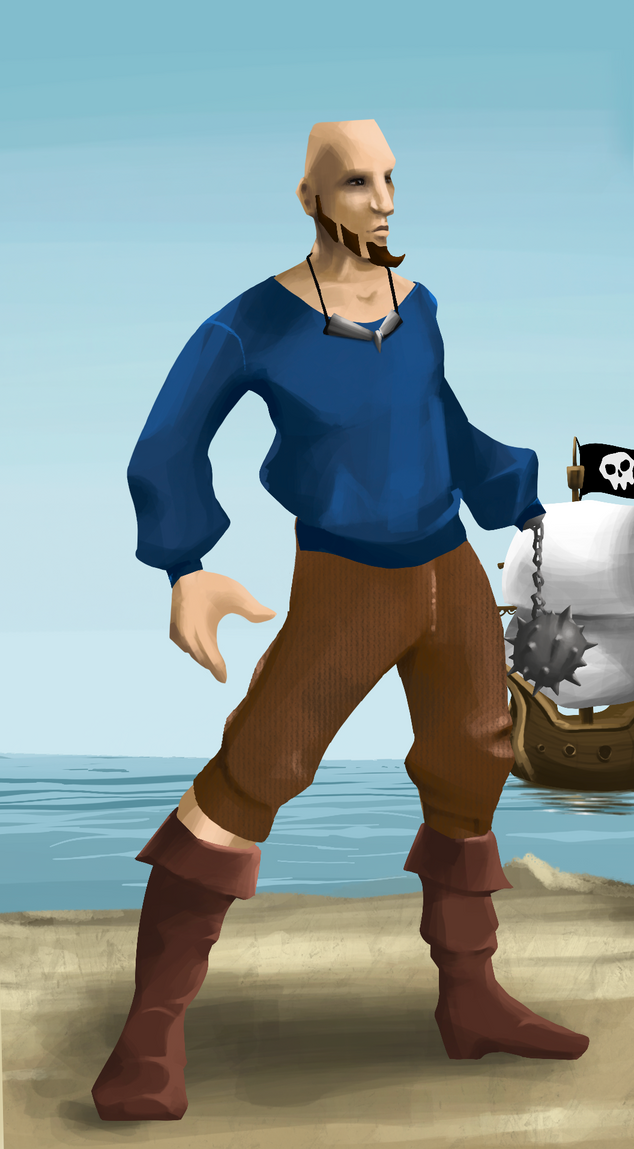 AlgoSeas Pirate #29893 NFT on Algorand