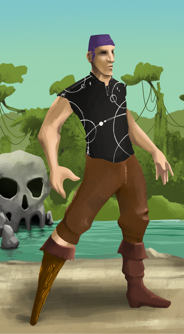 AlgoSeas Pirate #29905 NFT on Algorand