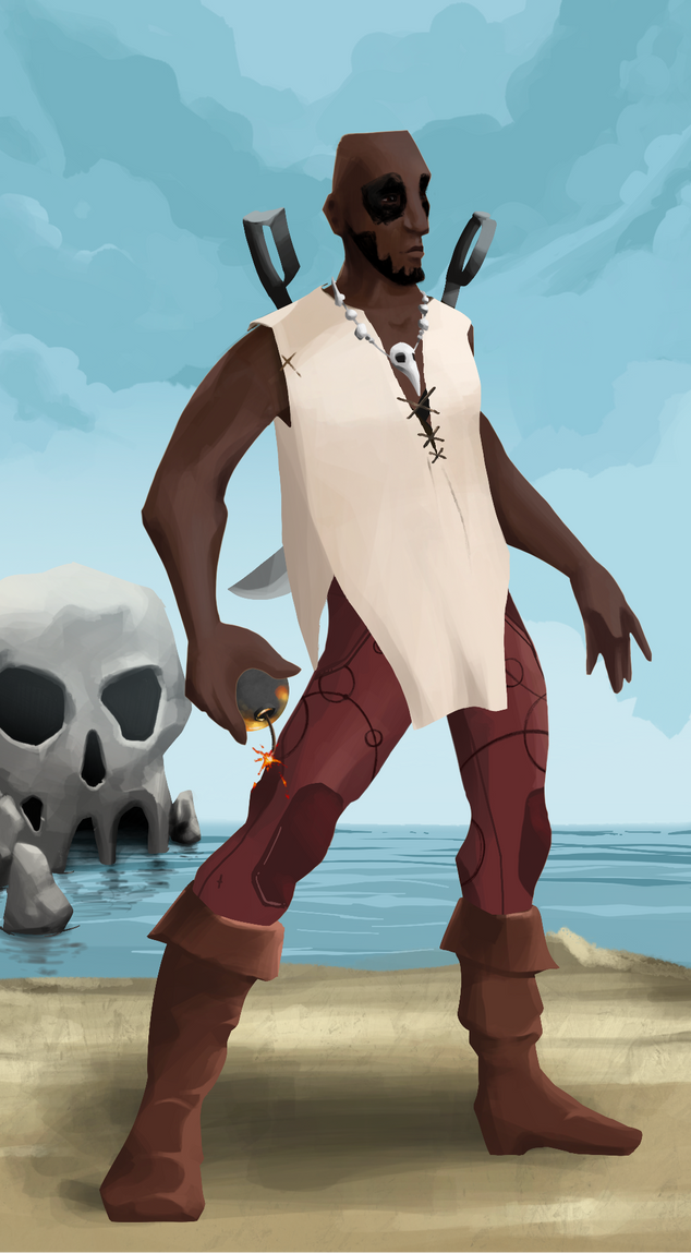 AlgoSeas Pirate #29907 NFT on Algorand