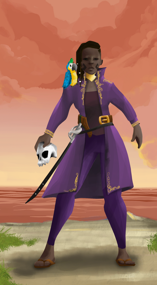 AlgoSeas Pirate #29909 NFT on Algorand