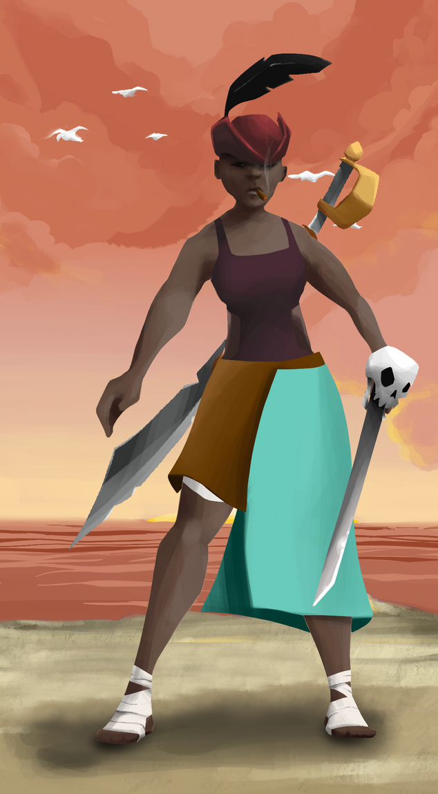 AlgoSeas Pirate #29910 NFT on Algorand