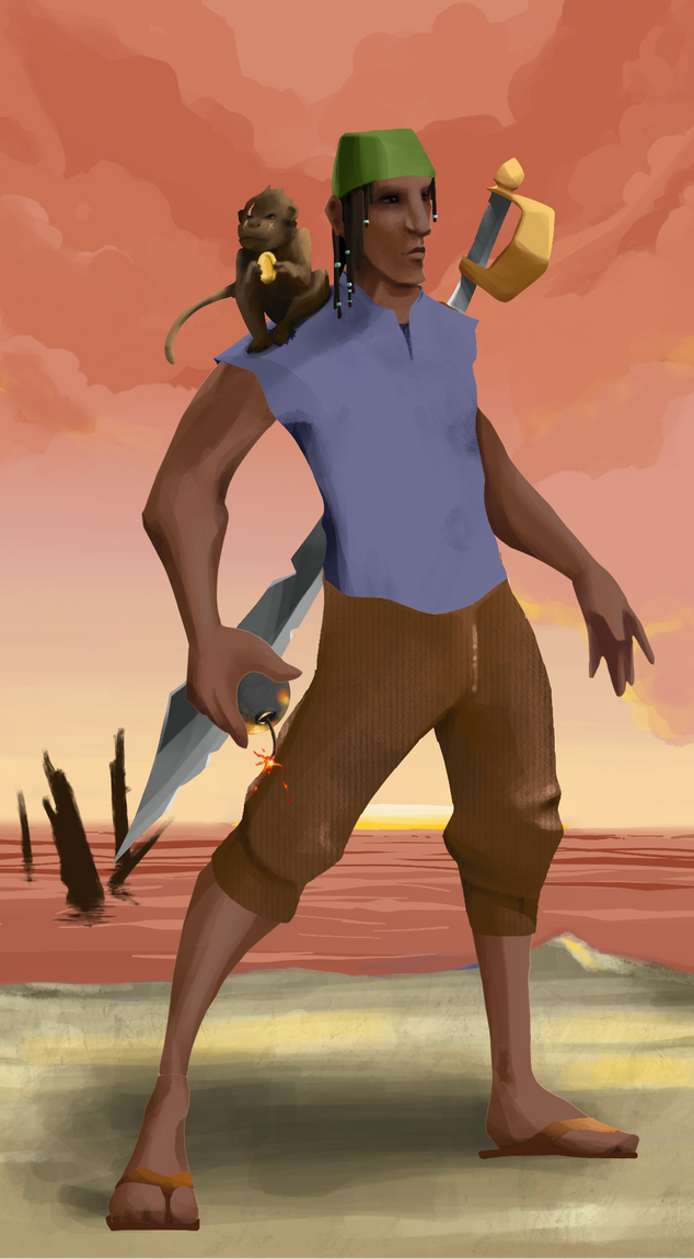 AlgoSeas Pirate #29921 NFT on Algorand