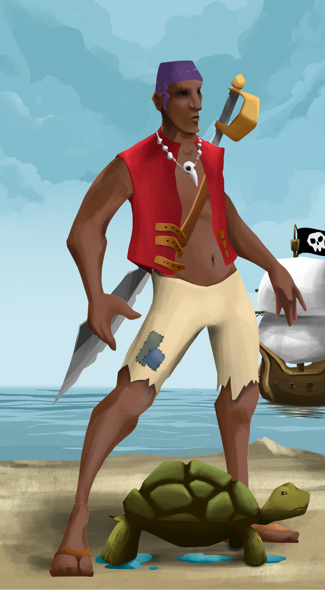 AlgoSeas Pirate #29923 NFT on Algorand