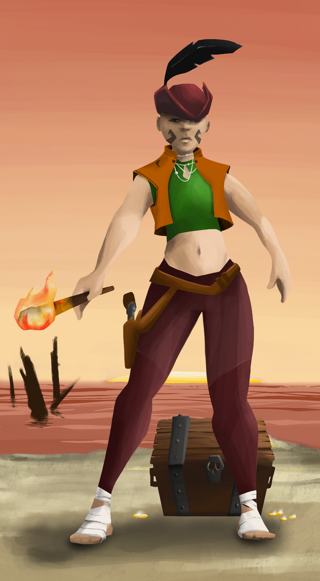 AlgoSeas Pirate #29927 NFT on Algorand