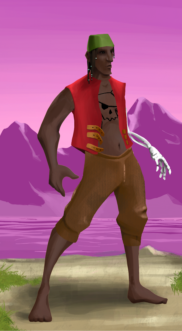 AlgoSeas Pirate #29965 NFT on Algorand