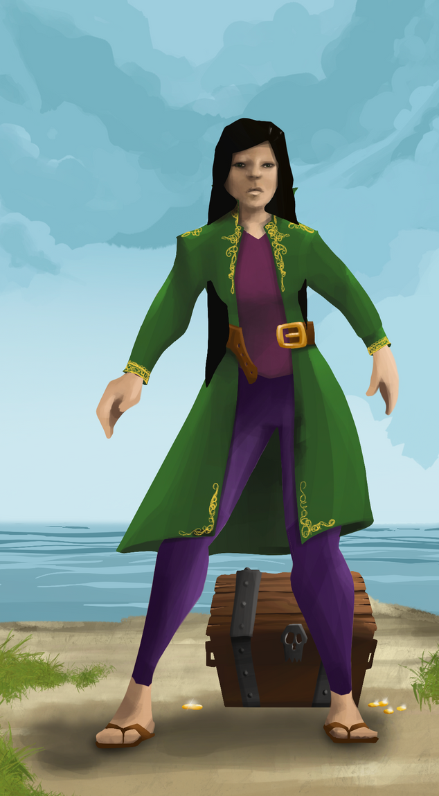 AlgoSeas Pirate #29970 NFT on Algorand
