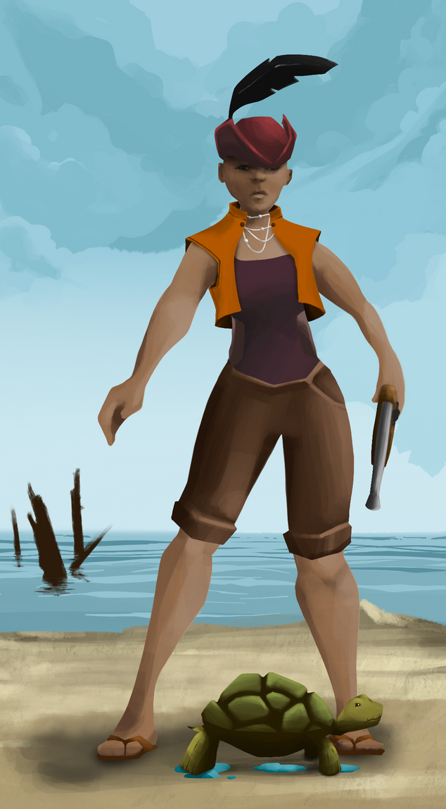 AlgoSeas Pirate #29974 NFT on Algorand