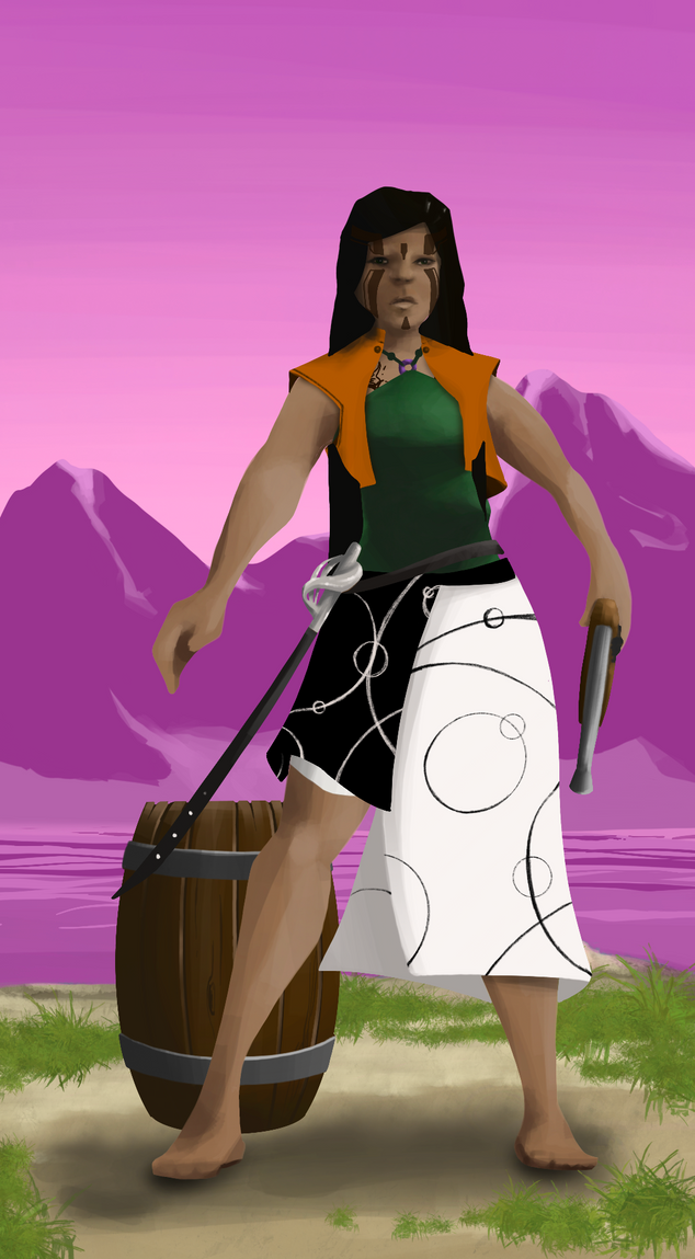 AlgoSeas Pirate #30005 NFT on Algorand