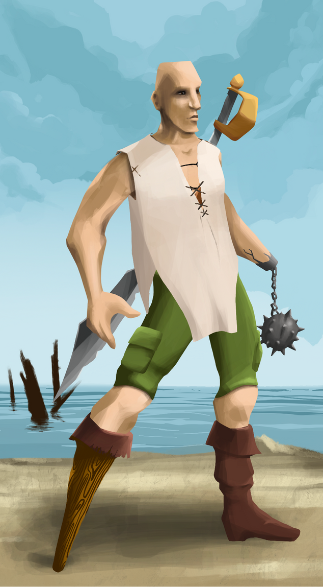 AlgoSeas Pirate #30009 NFT on Algorand