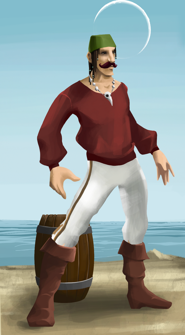 AlgoSeas Pirate #30011 NFT on Algorand