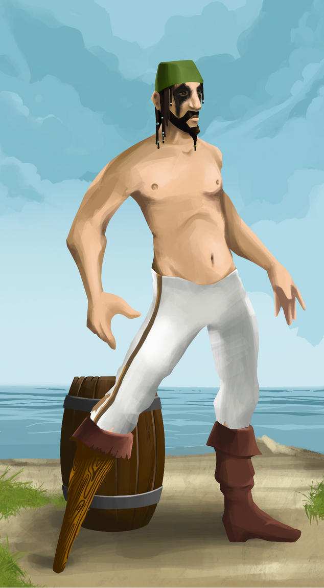 AlgoSeas Pirate #30025 NFT on Algorand