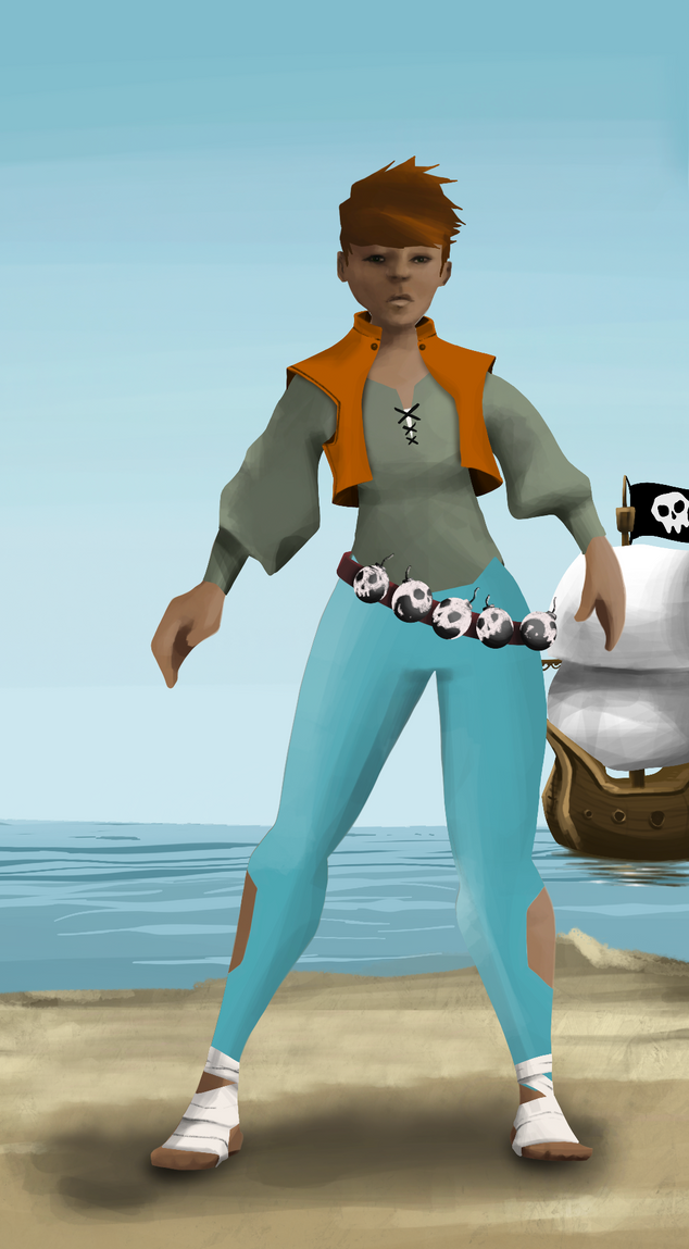 AlgoSeas Pirate #30027 NFT on Algorand