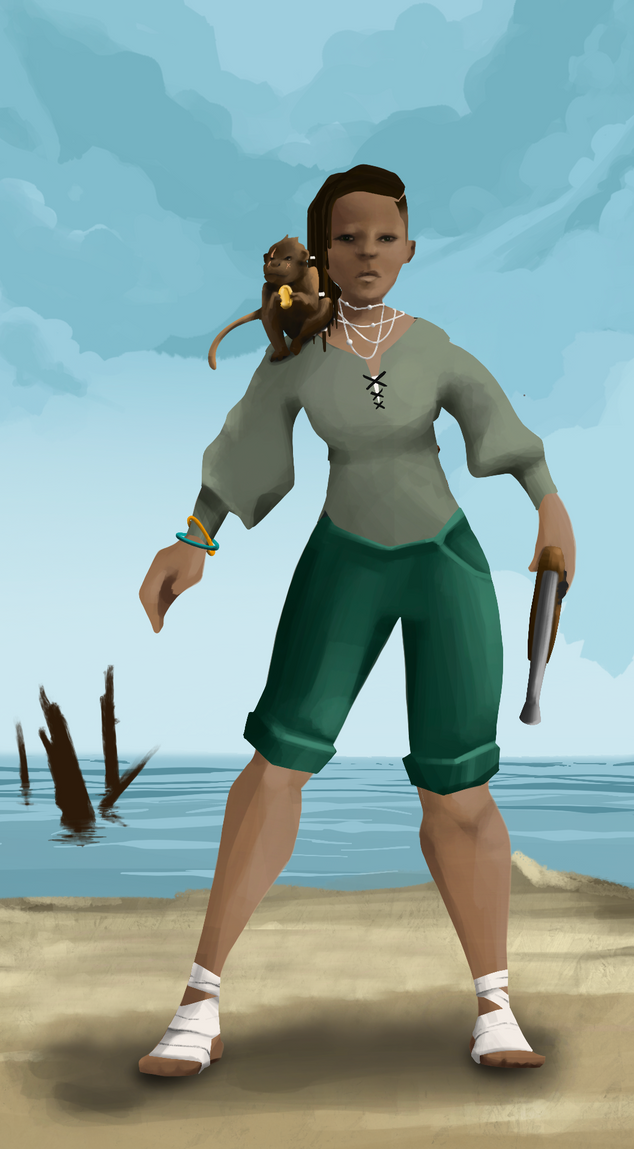AlgoSeas Pirate #30032 NFT on Algorand