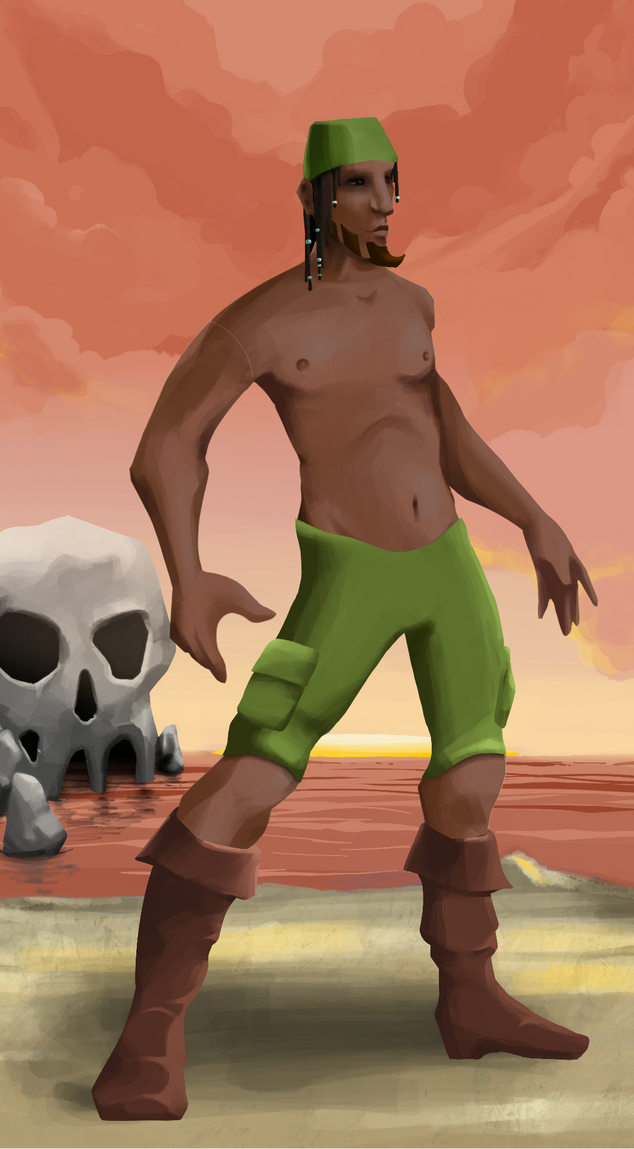 AlgoSeas Pirate #30036 NFT on Algorand