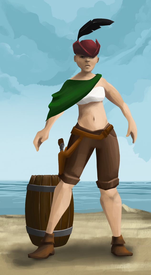 AlgoSeas Pirate #30038 NFT on Algorand