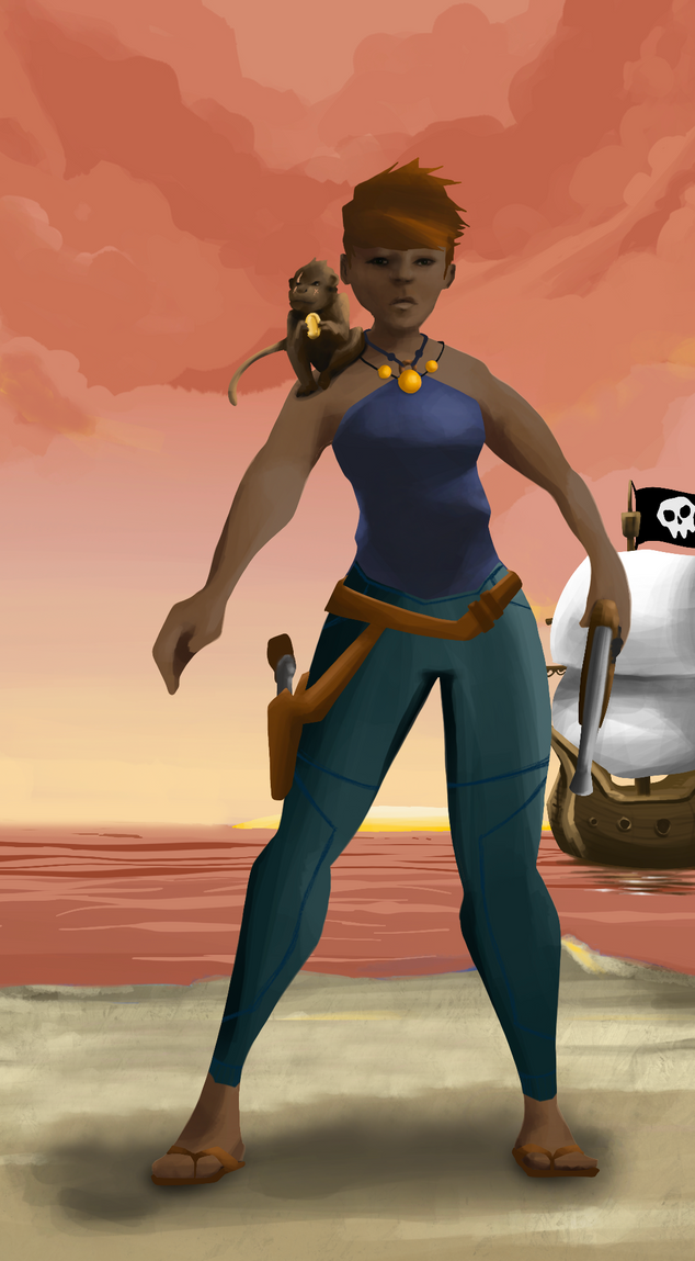 AlgoSeas Pirate #30040 NFT on Algorand