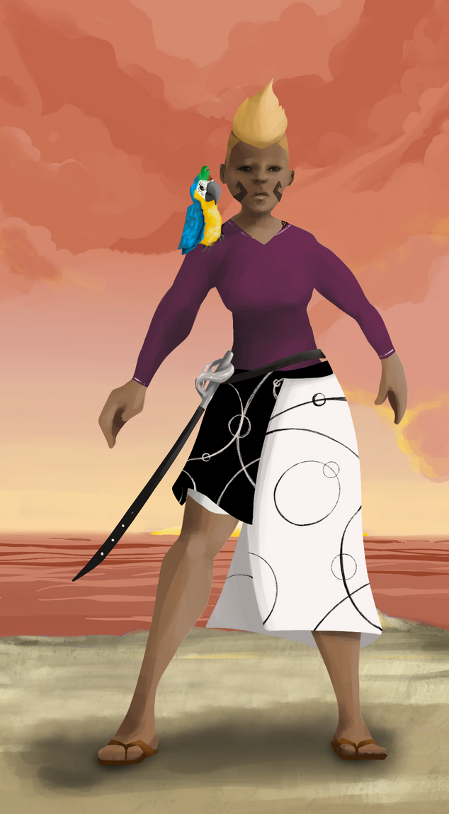 AlgoSeas Pirate #30046 NFT on Algorand