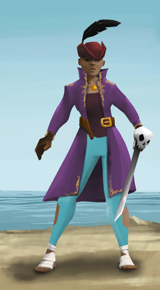 AlgoSeas Pirate #30053 NFT on Algorand