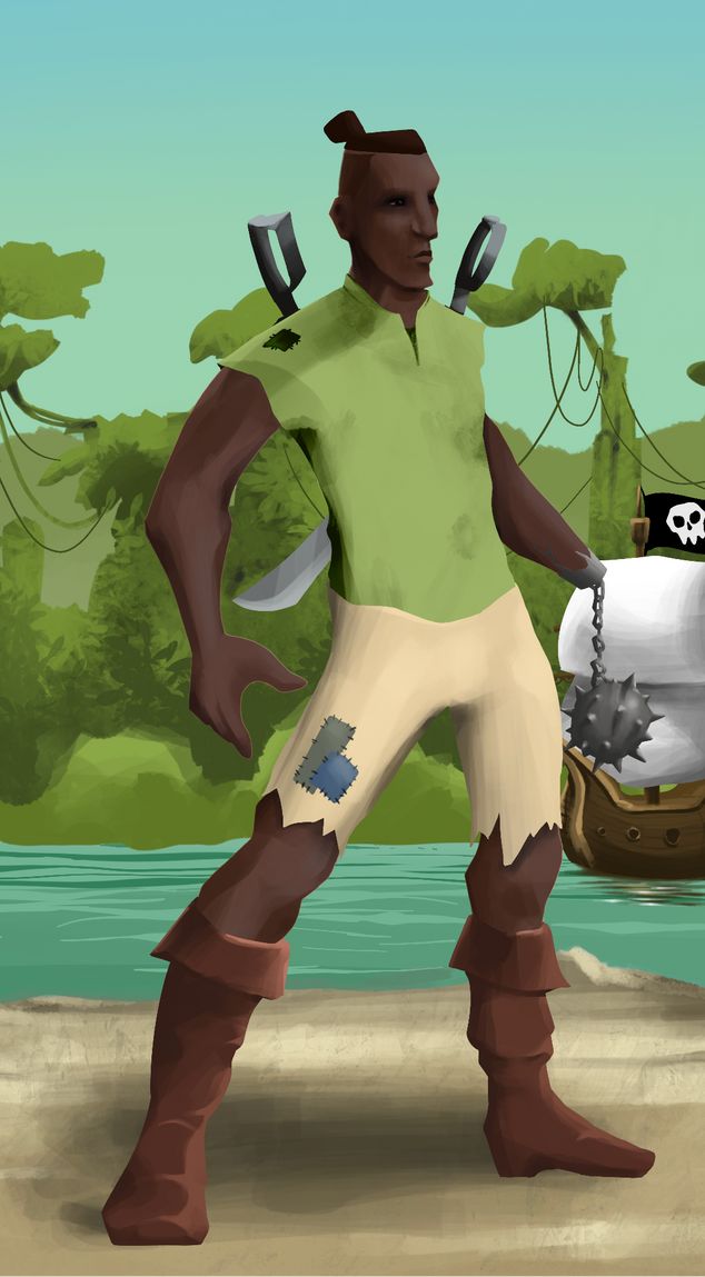 AlgoSeas Pirate #30059 NFT on Algorand