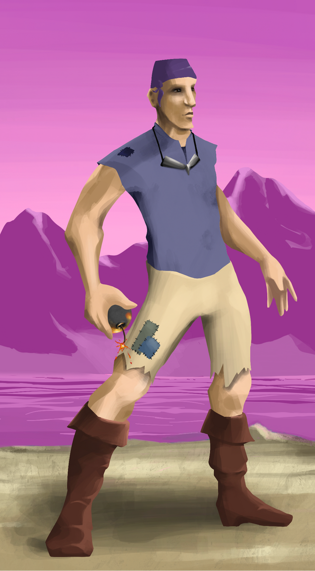 AlgoSeas Pirate #30060 NFT on Algorand