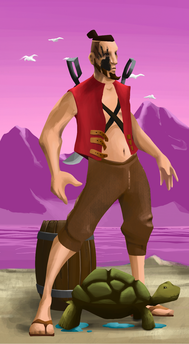 AlgoSeas Pirate #30061 NFT on Algorand