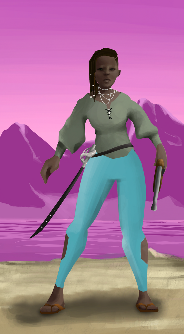 AlgoSeas Pirate #30065 NFT on Algorand